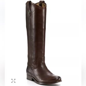 Frye Melissa Button Extended Calf Riding Boots (Tall)